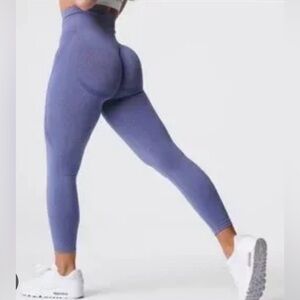 NVGTN Curve Seamless Leggings. Blue Purple. Size XS. New Without Tag.